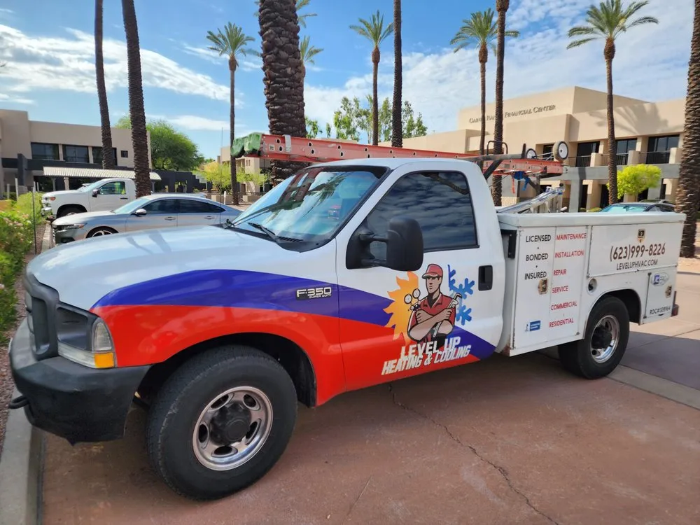 Slide of Level Up Heating & Cooling