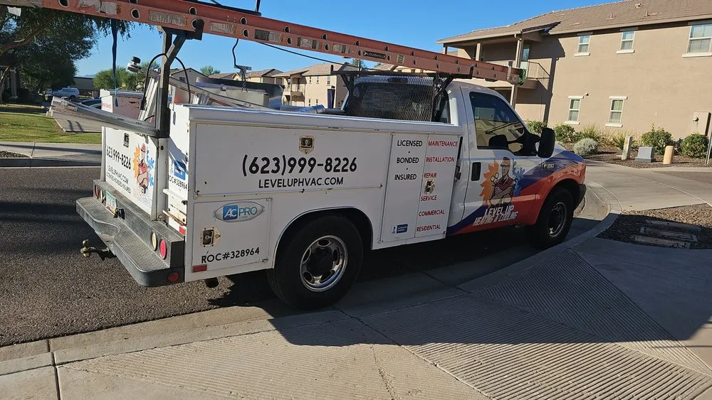 Slide of Level Up Heating & Cooling