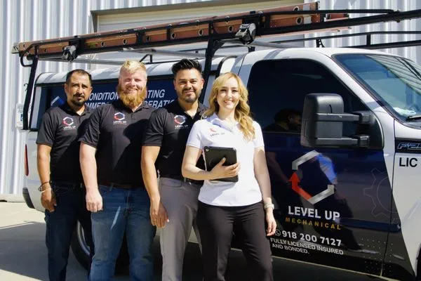 Level Up Mechanical Logo