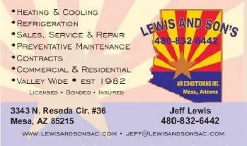 Slide of Lewis & Sons Air Conditioning Inc