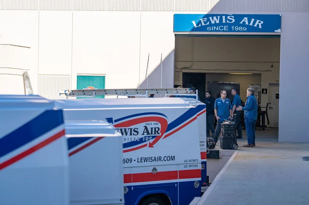 Slide of Lewis Air Services