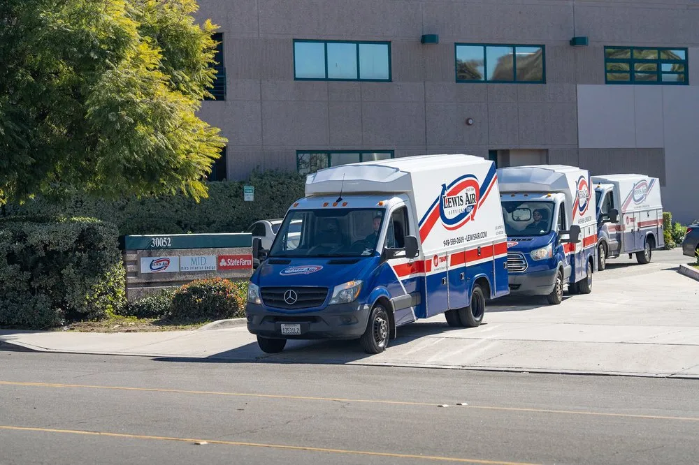 Slide of Lewis Air Services