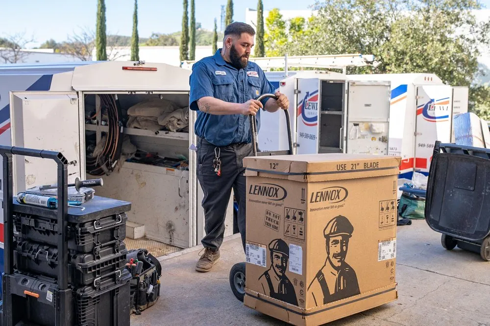 Slide of Lewis Air Services