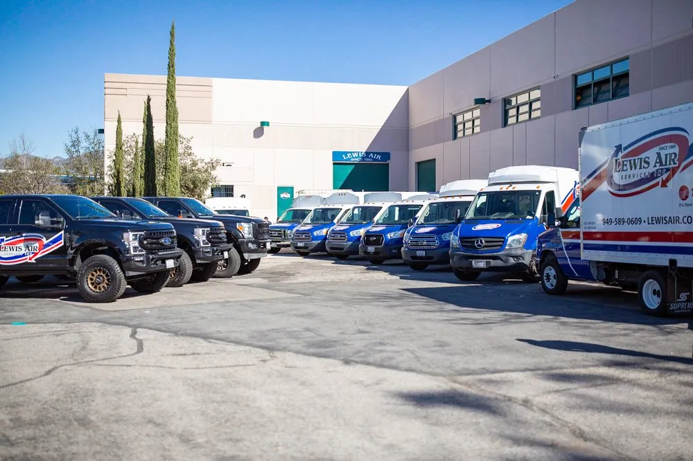 Slide of Lewis Air Services