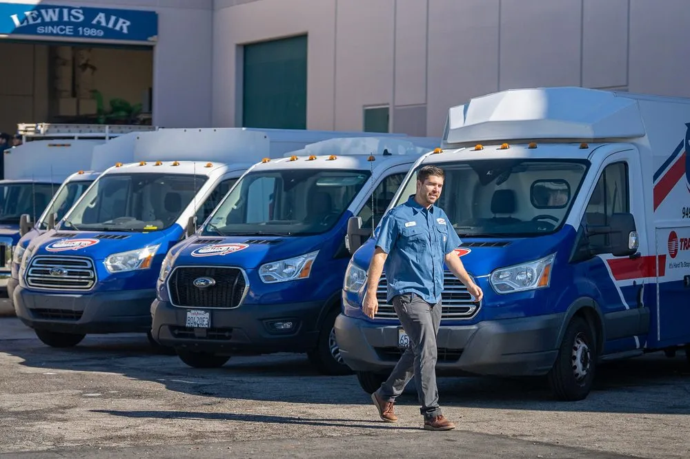 Slide of Lewis Air Services