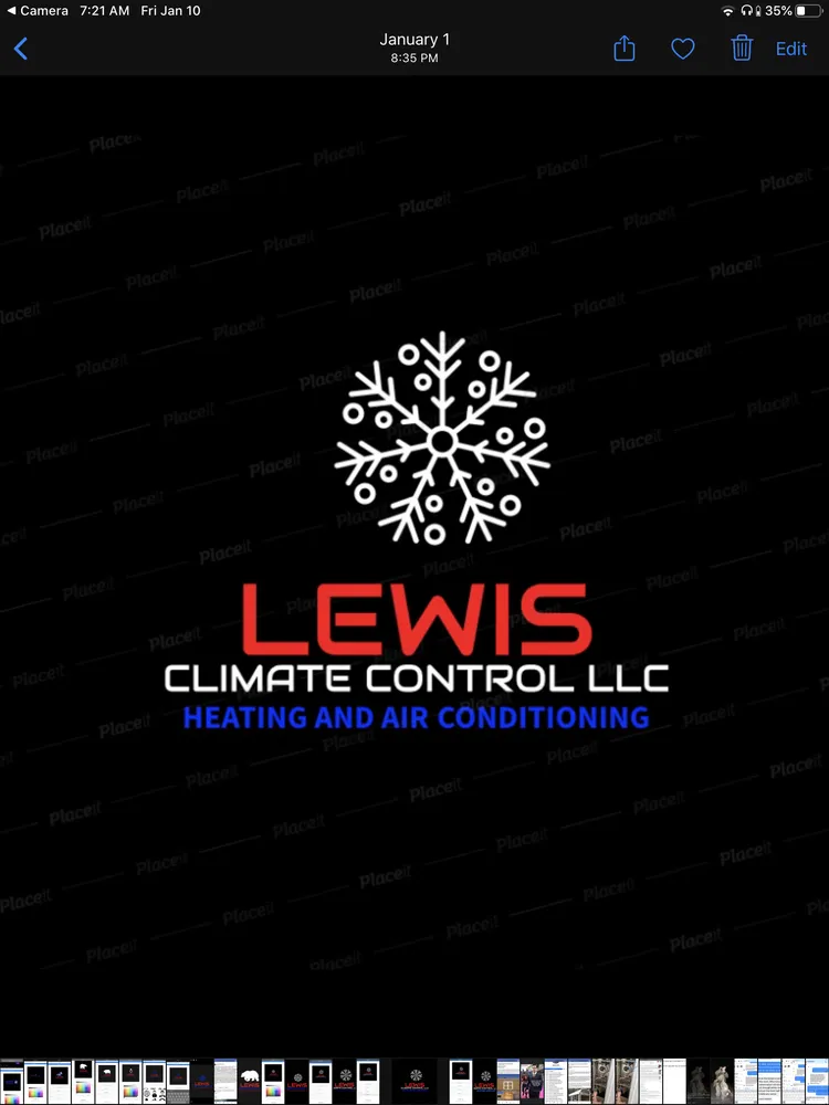 Slide of Lewis Climate Control