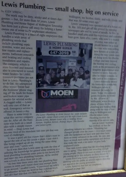 Slide of Lewis Plumbing & Home Repair