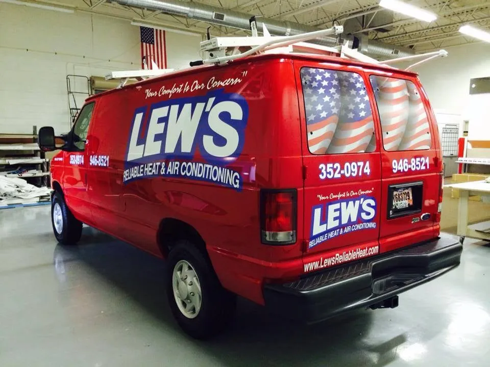 Slide of Lew's Reliable Heat & Air Conditioning