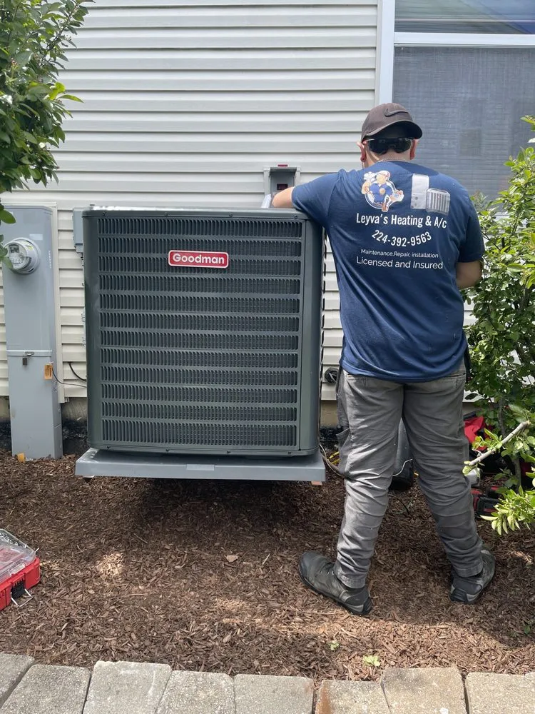 Slide of Leyva’s Heating & A/c