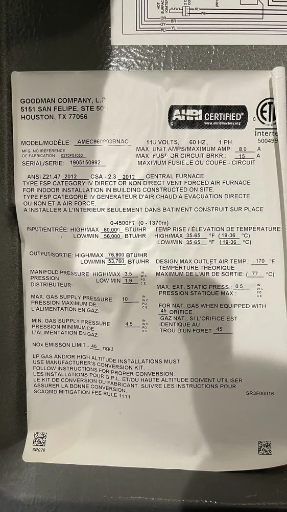 Slide of Leyva’s Heating & A/c