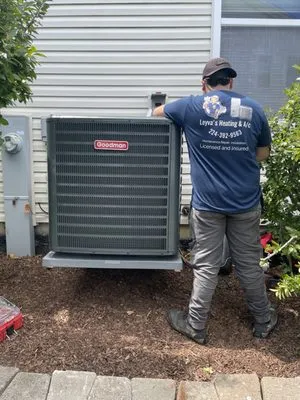 Leyva’s Heating & A/c Logo