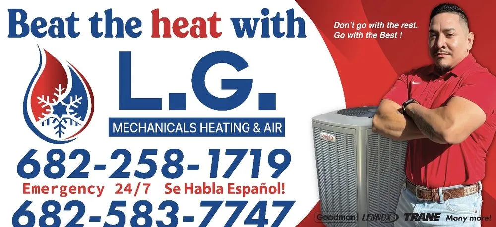 Slide of LG Mechanicals heating & Air