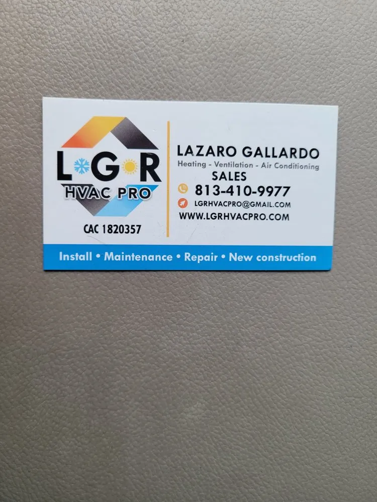 Slide of Lgr Hvac