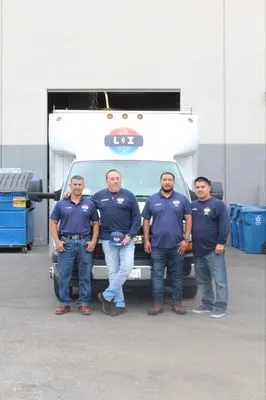 L&I Heating And Air Conditioning Logo