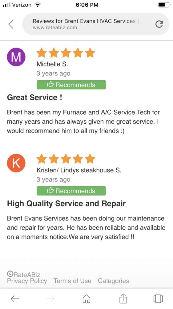 Slide of Liberty Heat and Air