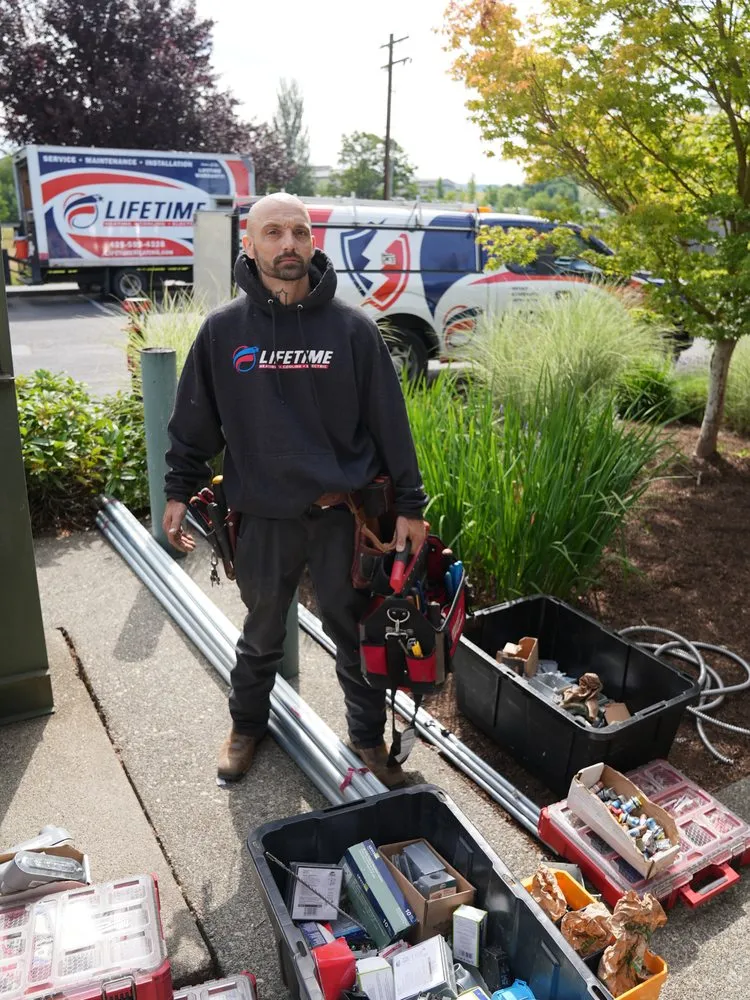 Slide of Lifetime Heating, Cooling, Plumbing and Electric