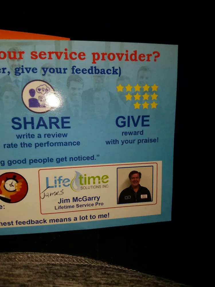 Slide of Lifetime Solutions