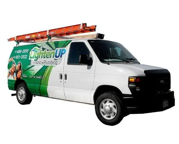 Slide of Lighten Up Plumbing, Heating, Cooling and Electric