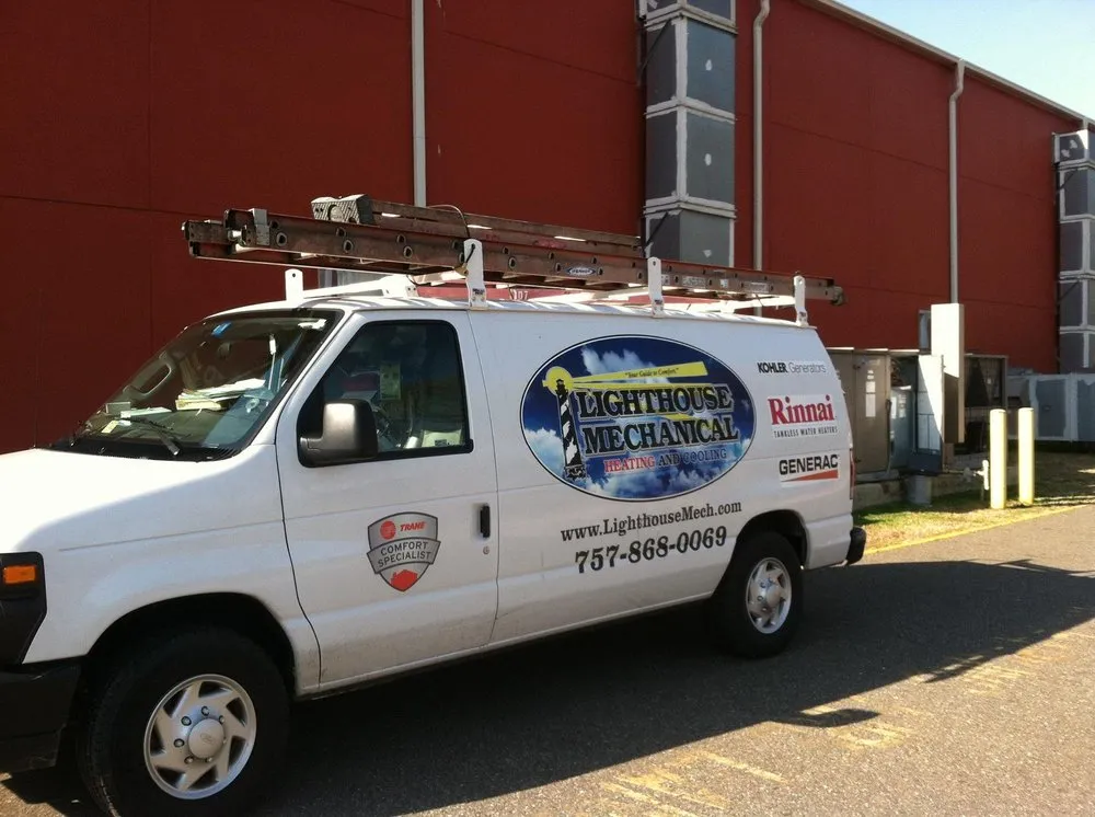 Slide of Lighthouse Mechanical Heating and Cooling