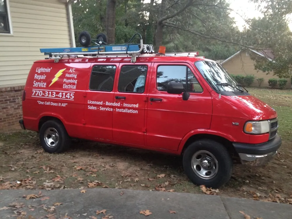 Slide of Lightnin' Repair Service