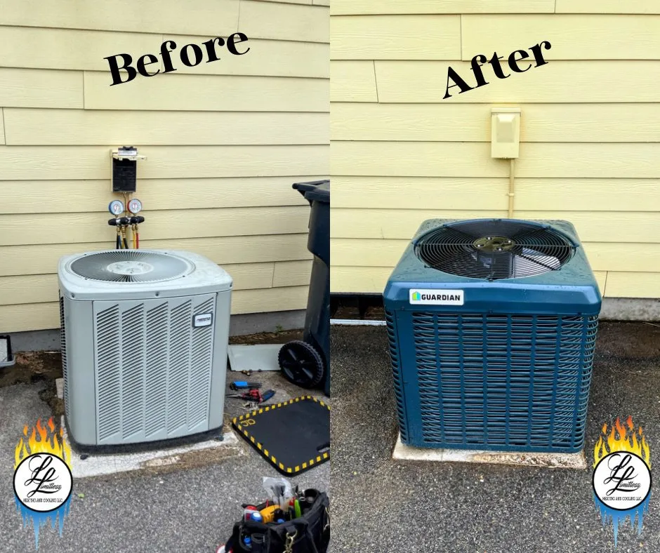 Slide of Limitless Heating & Cooling