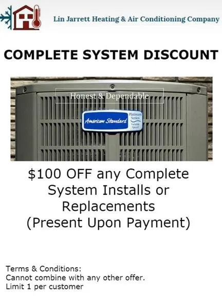 Slide of Lin Jarrett Heating and Cooling