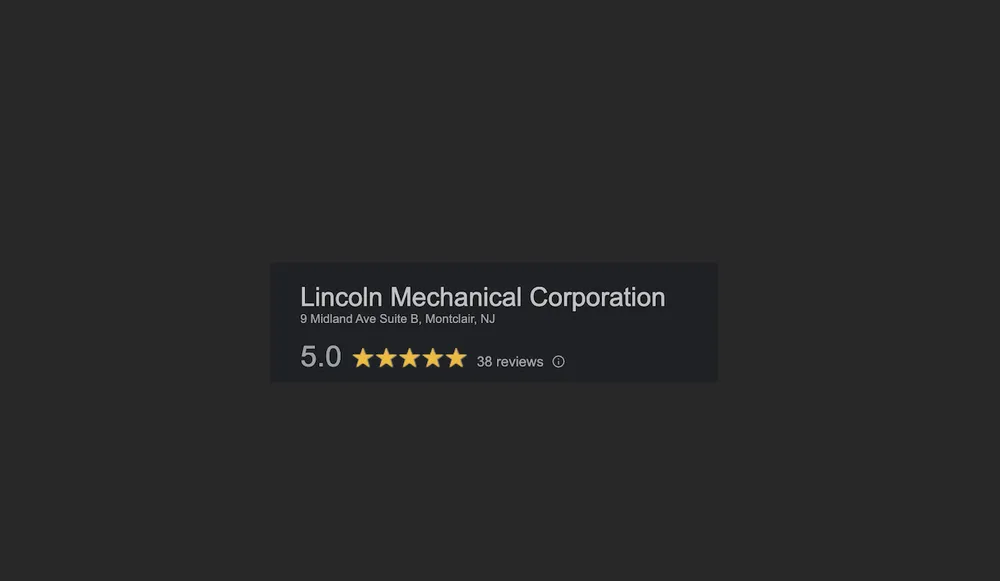 Slide of Lincoln Mechanical