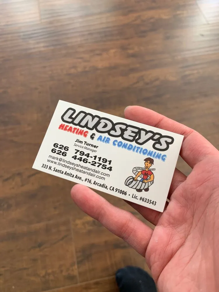 Slide of Lindsey's Heating & Air Conditioning