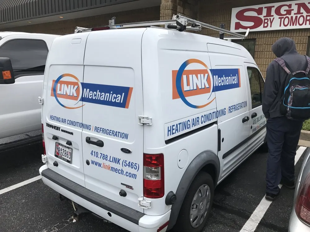 Slide of Link Mechanical Services