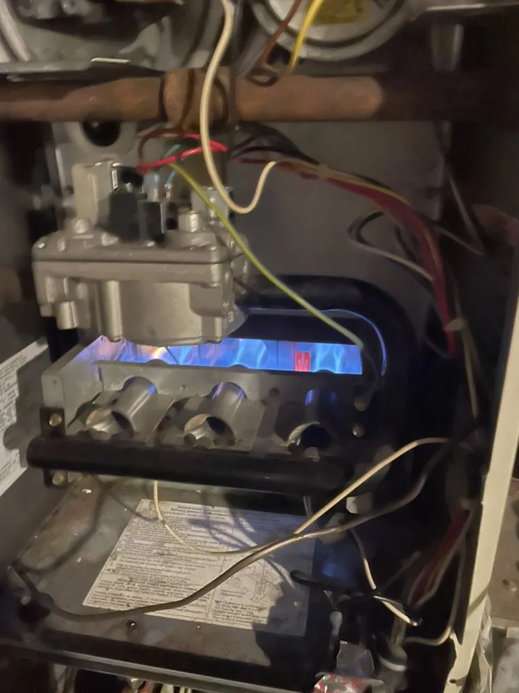 Slide of Linked Heating And Cooling Service