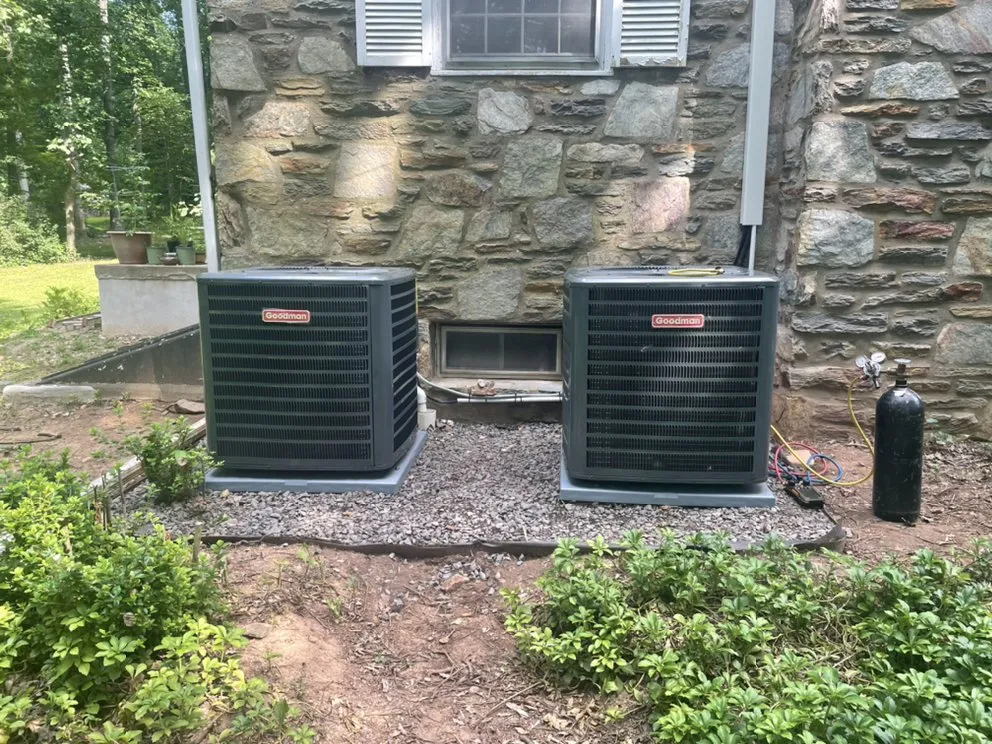 Slide of Linked Heating And Cooling Service