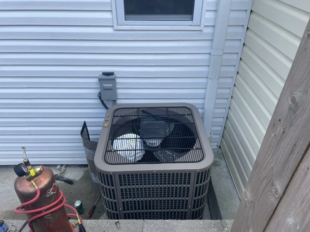 Slide of Linked Heating And Cooling Service