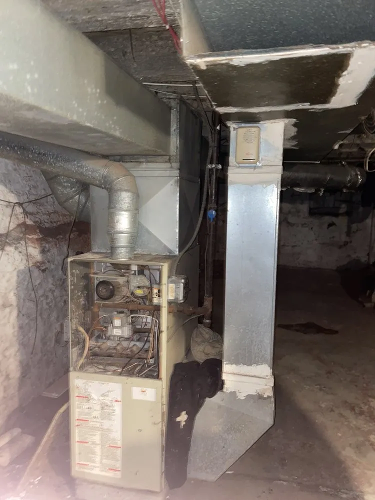 Slide of Linked Heating And Cooling Service