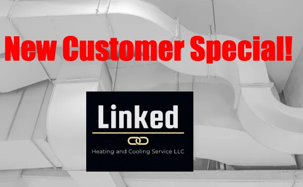 Slide of Linked Heating And Cooling Service