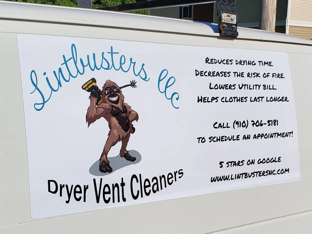 Slide of Lintbusters - Dryer Vent Cleaning