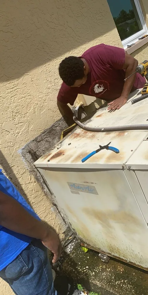 Slide of Lion Air Conditioning Cooling and Heating