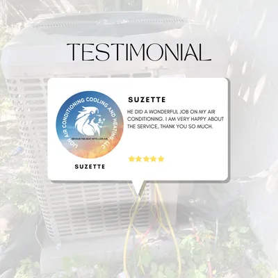 Lion Air Conditioning Cooling and Heating Logo