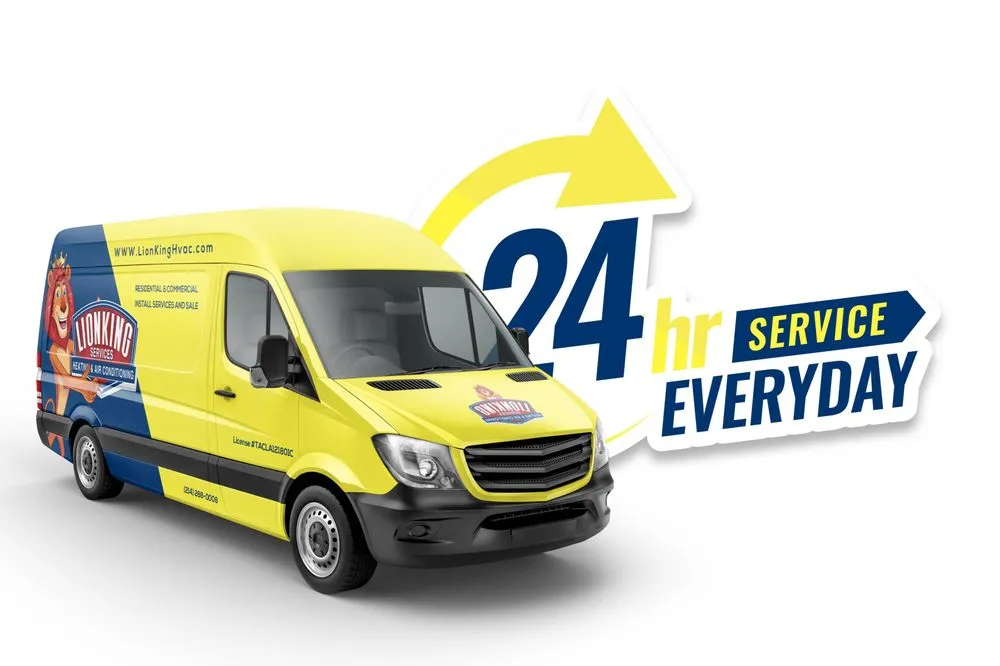 Slide of Lion King HVAC