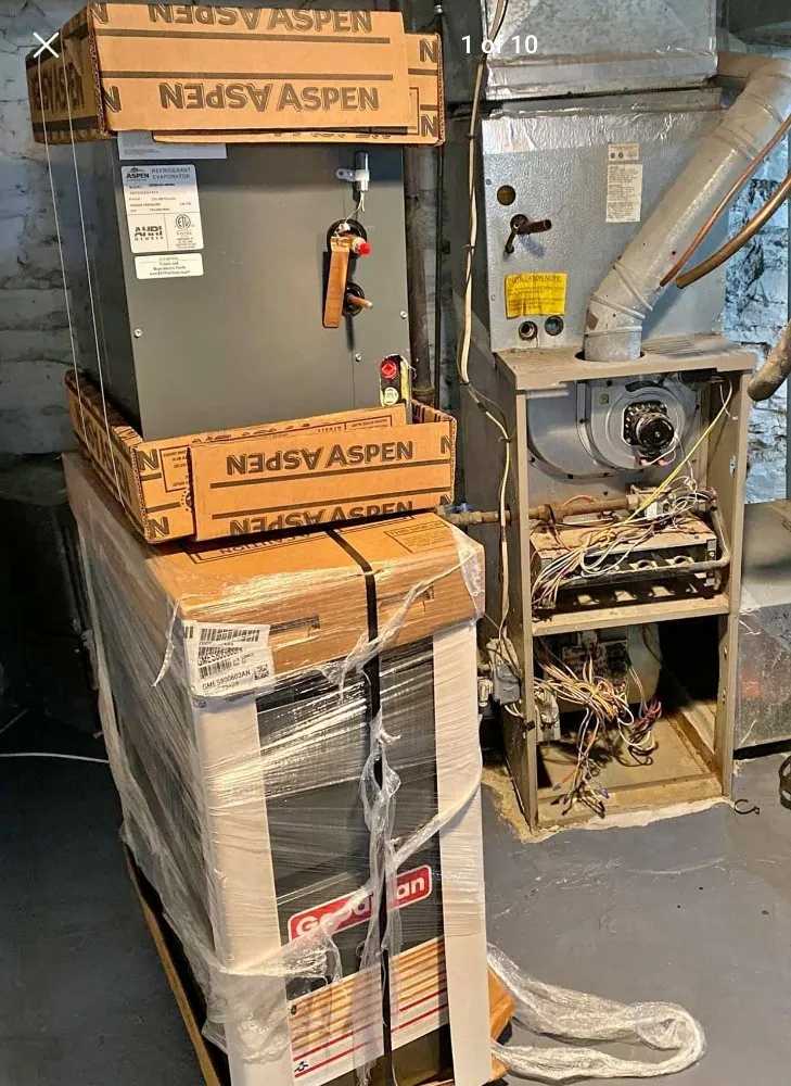 Slide of Lion King HVAC