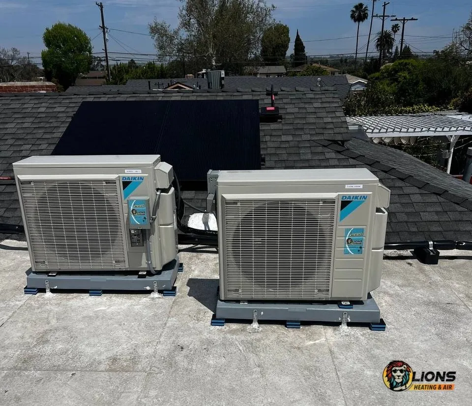 Slide of Lions Heating & Air Conditioning