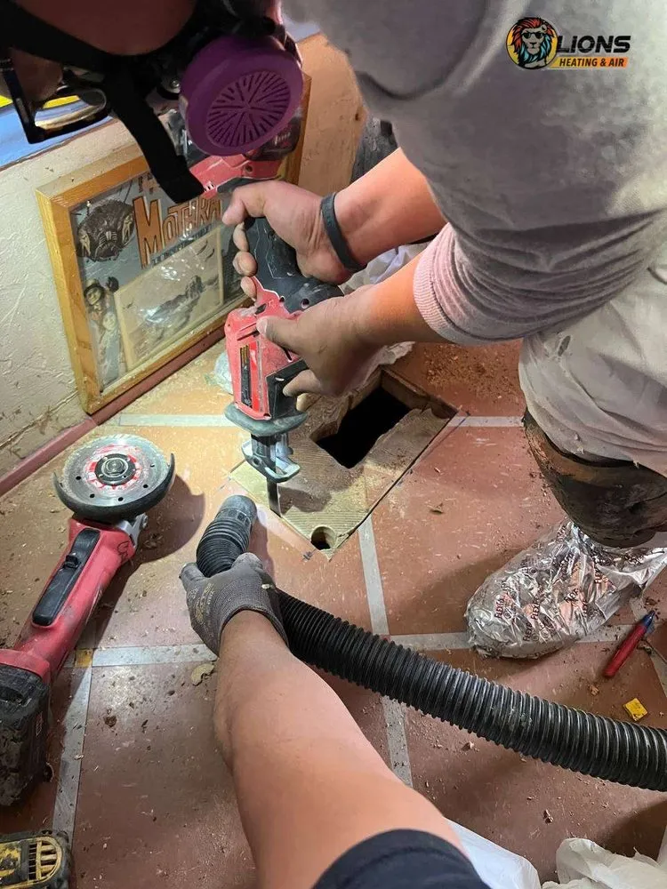 Slide of Lions Heating & Air Conditioning