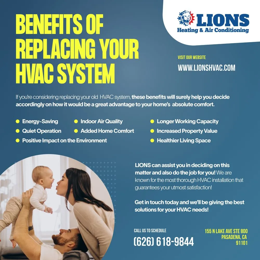 Slide of Lions Heating & Air Conditioning
