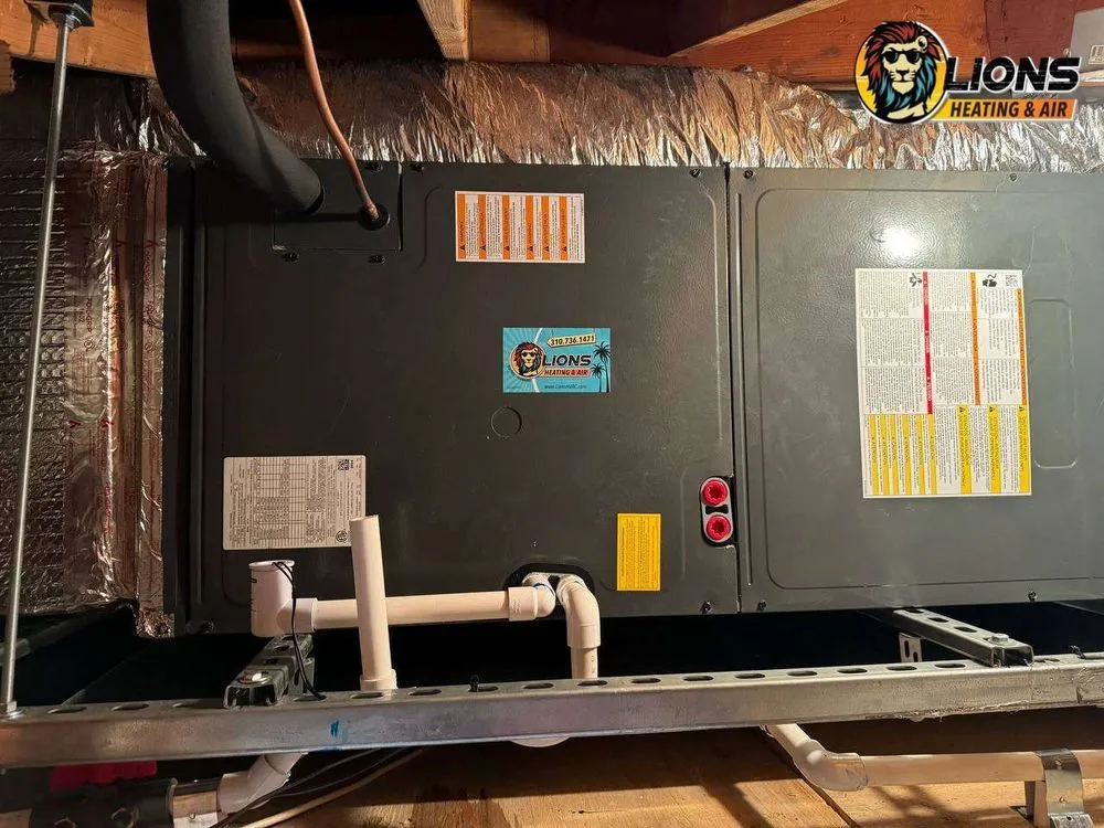 Slide of Lions Heating & Air Conditioning