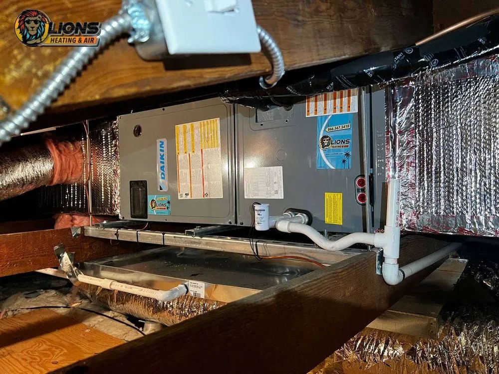 Slide of Lions Heating & Air Conditioning