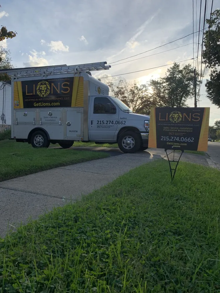 Slide of Lions Heating And Air Conditioning