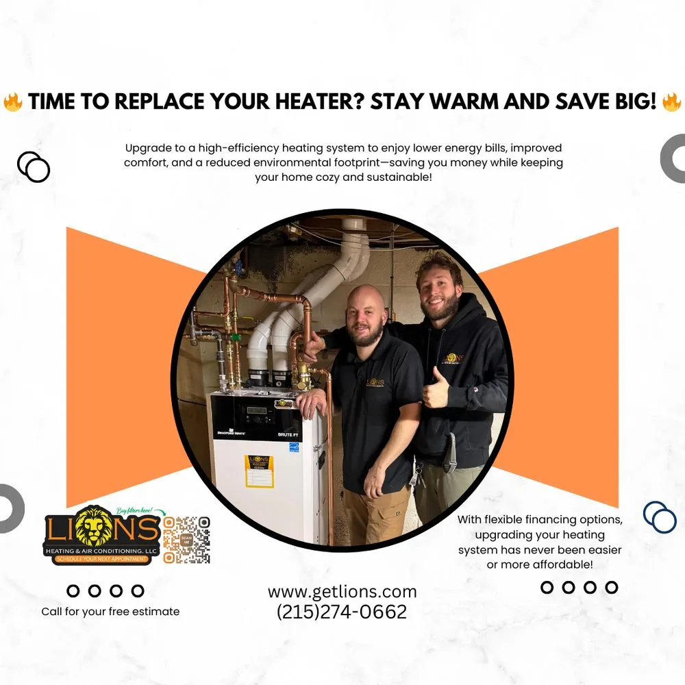 Slide of Lions Heating And Air Conditioning