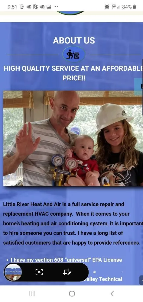 Slide of Little River Heat And Air