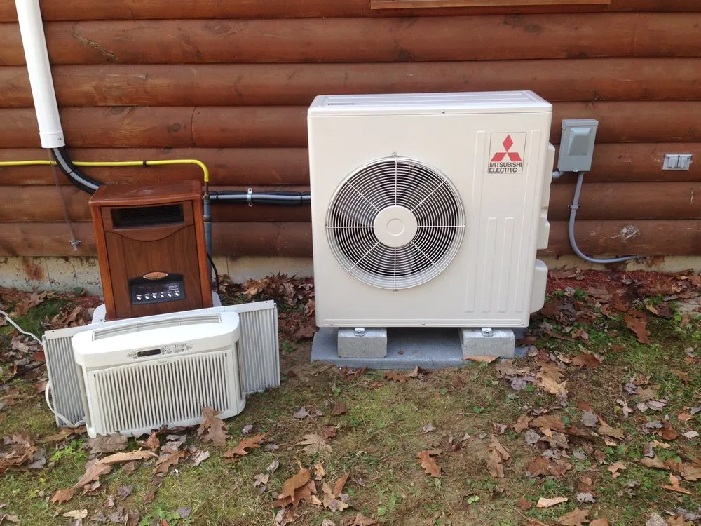 Slide of Live Free Heating Cooling Electric