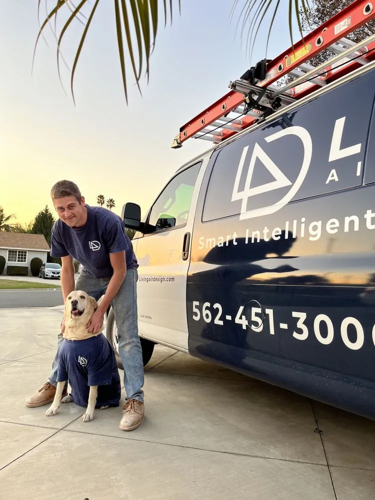 Slide of Living Air Design