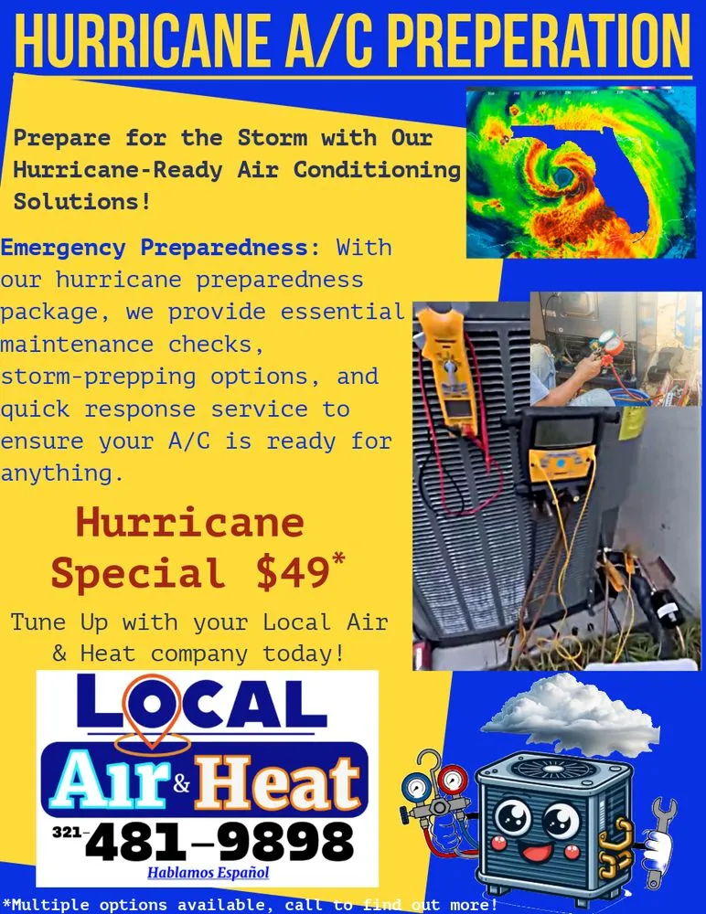 Slide of Local Air & Heat